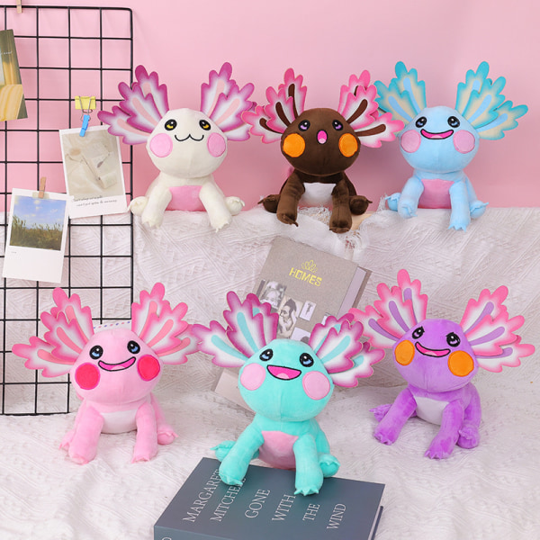 Axolotl Plus Toys 20cm Grön salamander