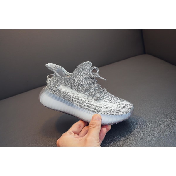 Kids Sneakers Andas löparskor Mode Sportskor Yj1006 Gray 37