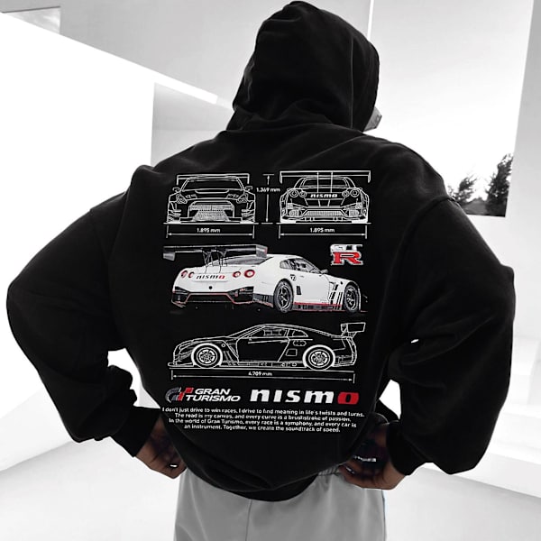 Porsche 911 Hoodie, Car Sweatshirt Hoodie, Bilentusiaster, Unisex Oversize Hoodie Shirt Top Färg 7 L