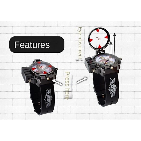 Underhållning Conan Infrared Cartoon Watch sytle-A
