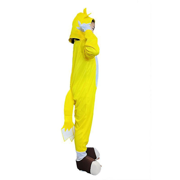 Nytt 2023 barn gula Sonic kläder Halloween kostym outfit set S