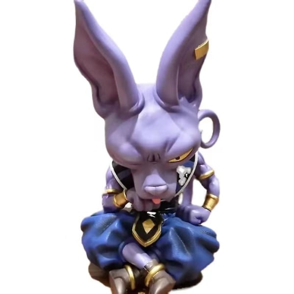 I lager 30cm Anime Dragon Ball Z Beerus Figur Super God Of Destruction Figurer Samling Modell Leksak För Barn Presenter C 14cm no box