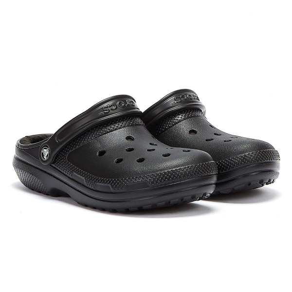 Crocs klassiska fodrade svarta träskor för dam Black UK 6 / EUR 38-39 / US 8