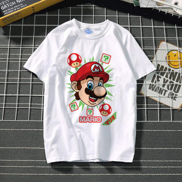 Mario anime perifer T-shirt för män och kvinnor T-shirts 3# 3# Children's XL