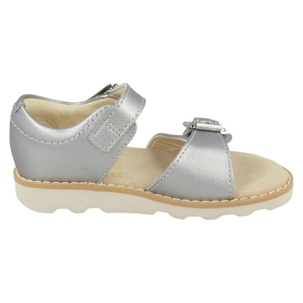Flickor Clarks Casual Sommarsandaler Crown Bloom T F UK 6 Infant