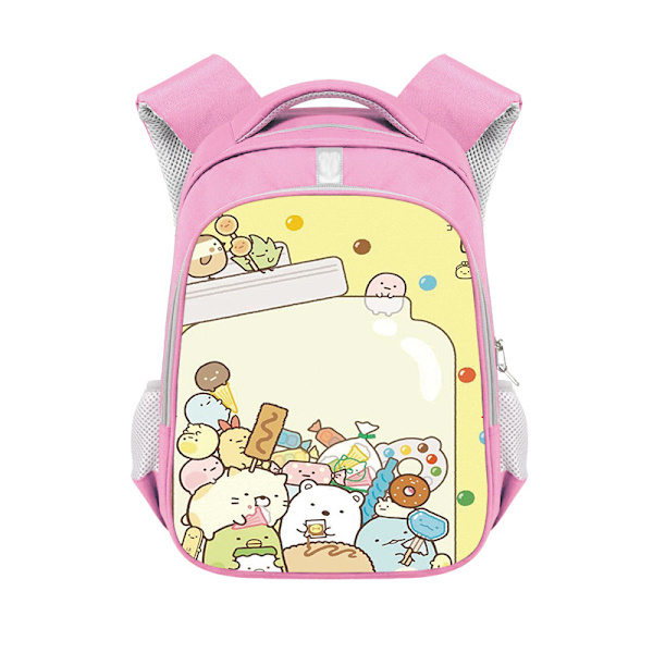 Gränsöverskridande Ny Sumikkogurashi Corner Biologi Primary School Flickor Skolväska Polyester Viktminskning Ryggsäck för distribution Style-02