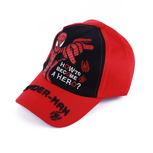 Spiderman runt basebollkeps spetsig hatt hip style 21