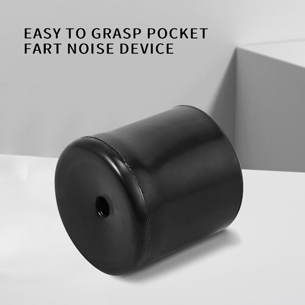 Le Tooter Realistiskt fisande ljud Fart Pooter Machine Handhållen leksak black none