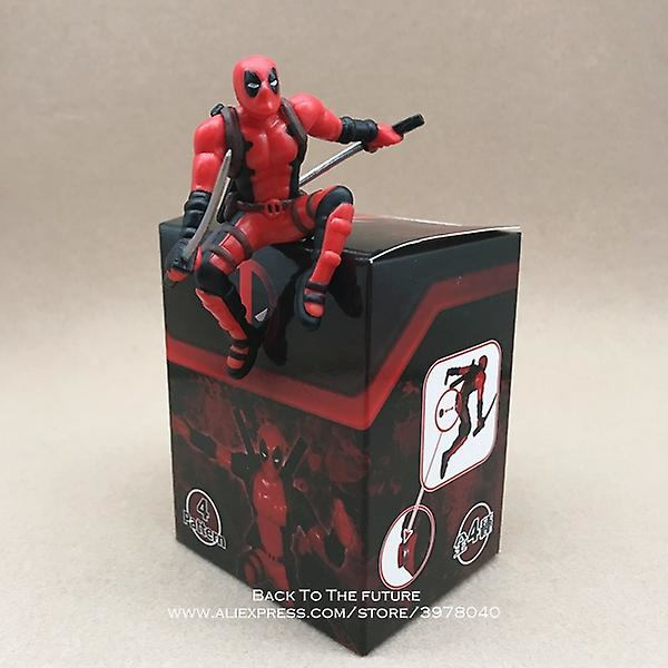 Disney Marvel X-men Deadpool 2 Actionfigur Sittställning Modell Anime Minidocka Dekoration Pvc Collection Figur Leksaker Modell C Deadpool 2-5with box