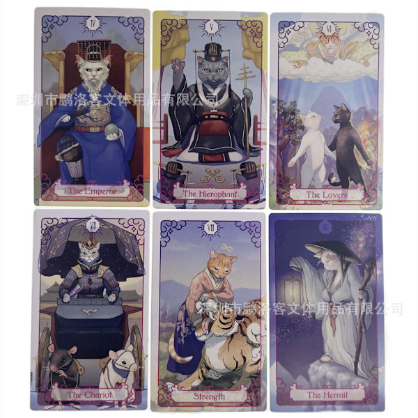 Katt Tarot Divination Card