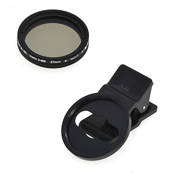 Nd2 till 400 Universal Nd-filter Neutral densitet Mobiltelefon Slr-objektiv Kamera Effektiv justerbar Po As Shown none