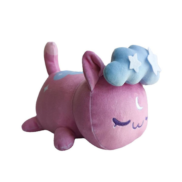 Aphmau Plyschleksak Figur Present 25cm JulklappKatt med rosett c335