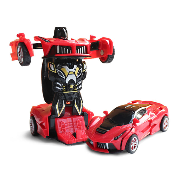 Leksaksbil för barn som deformeras FLL-röd