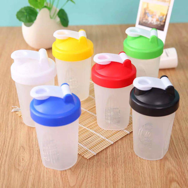 600ml proteinpulver kopp shaker cup sport fitness cup pink