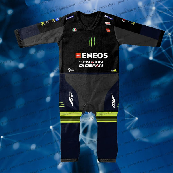 Tib 2022 New Motorcycle Race Moto Gp Race Motorcykel Hobby Baby Jumpsuit Baby Boy Baby Girl Inomhus Utomhus Krypdräkt WCLTY-298 18M