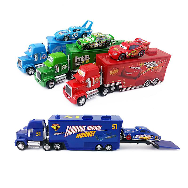 Bil Story Container Combination Set Modell Barnleksaksbil