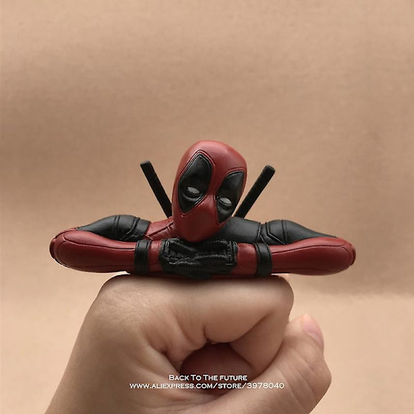 Disney Marvel X-men Deadpool 2 Actionfigur Sittställning Modell Anime Minidocka Dekoration Pvc Collection Figur Leksaker Modell C Deadpool 2-7