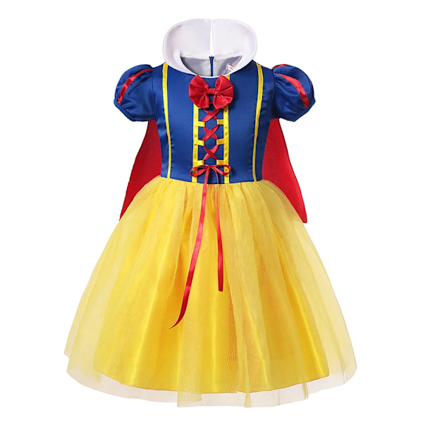Disney Frozen Kostym Barn Elsa Prinsessa Klänning Anna Rapunzel Cosplay Kostym Baby Flickor Födelsedagsfest Kläder 2-10 År Snow White Dress 22 3 Years