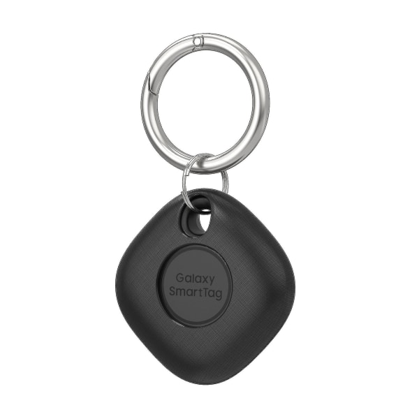 Officiell Galaxy Smarttag Bluetooth Item/key Finder Protective Cover - 1 Pack - Svart ( null none