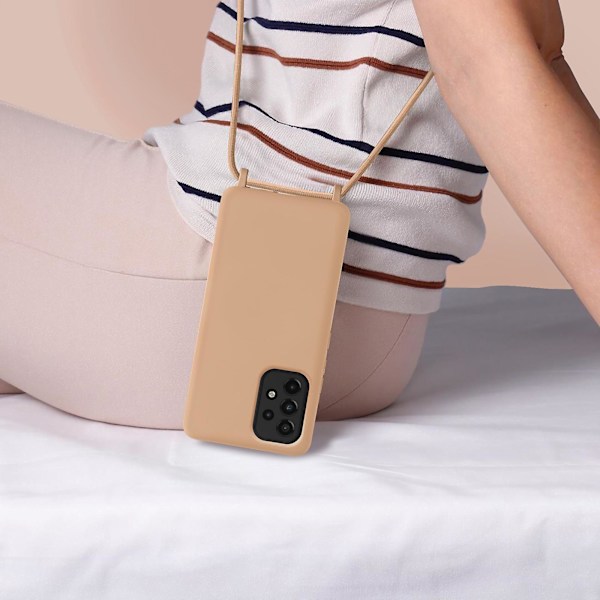 Samsung Galaxy A33 5G Halvstyvt case på 80 cm Pink