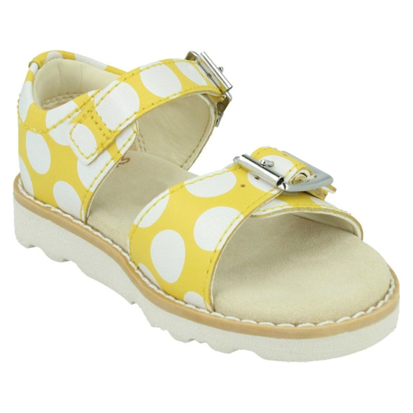 Flickor Clarks Casual Sommarsandaler Crown Bloom T G UK 5.5 Infant
