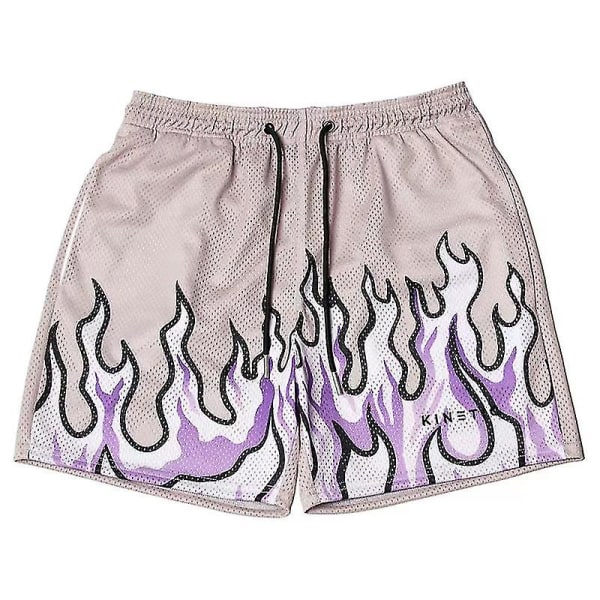 Nya Summe Basic Shorts för män Högkvalitativ modetrend Casual Shorts Basketträning Snabbtorkande Mesh Shorts för män som andas 5 M