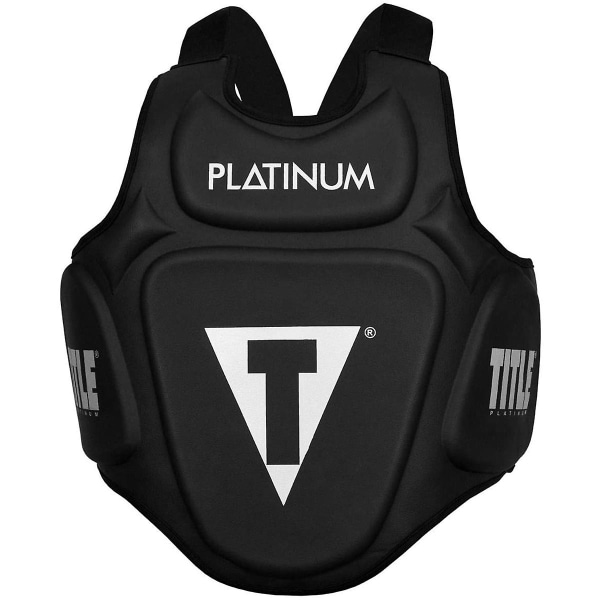 Title Boxing Platinum Prolific Body Protector - Svart/Vit Black/White One Size