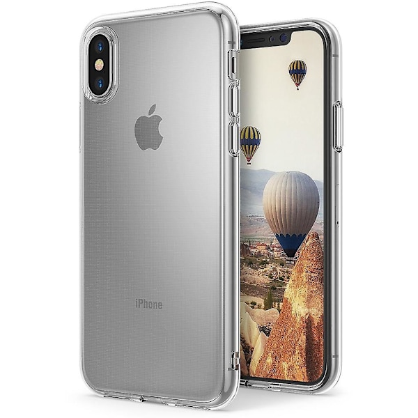 Smart genomskinligt case för iPhone XS Max! null none