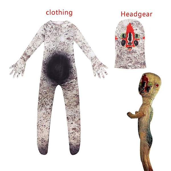 Scp Foundation Cosplay Kostymer Anime Scp 6789 173 096 049 Barn Halloween kostym Roliga skräckkläder för barn Pojkkläder scp173 130