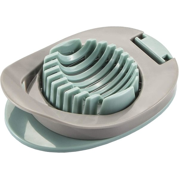 Jubee Egg Slicer Blad av rostfritt stål för att skära äggsallad Svamp Jordgubbar Pocherad äggskivare Matlagningsverktyg null none