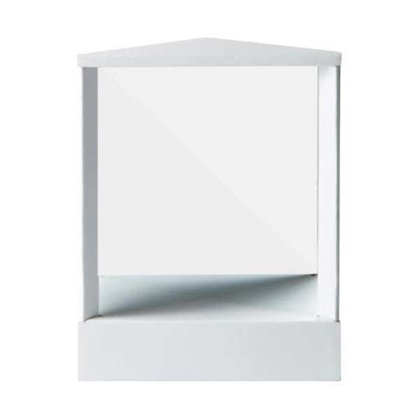 True Mirror Ej reverserande, ingen spegelbild Hem Desktop Vänster och höger vänder inte Real Mirror Make-up Kamera Positiv Mirror, Inv B