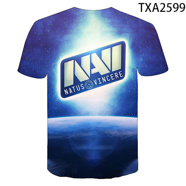 Natus Vincere Navi Team 3D-print kortärmad herr style 4 4XL