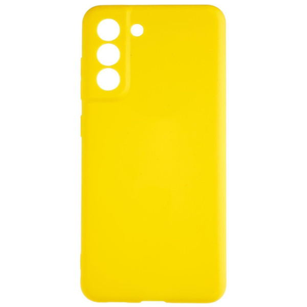 För Samsung Galaxy S21 FE 5G anti-scratch Mobiltelefon Cover Matt Flexibelt TPU phone case Yellow none