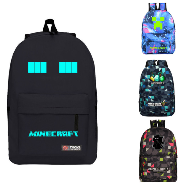 Minecraft ryggsäck student ryggsäck Lightning Black ~ 6