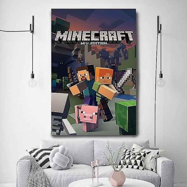 minecraft spel perifer affisch dekoration dekorativ gobeläng 30*40cm 12*16inches