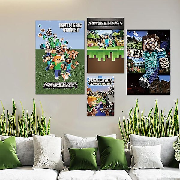 minecraft spel perifer affisch dekoration dekorativ gobeläng 40*50cm 16*20inches