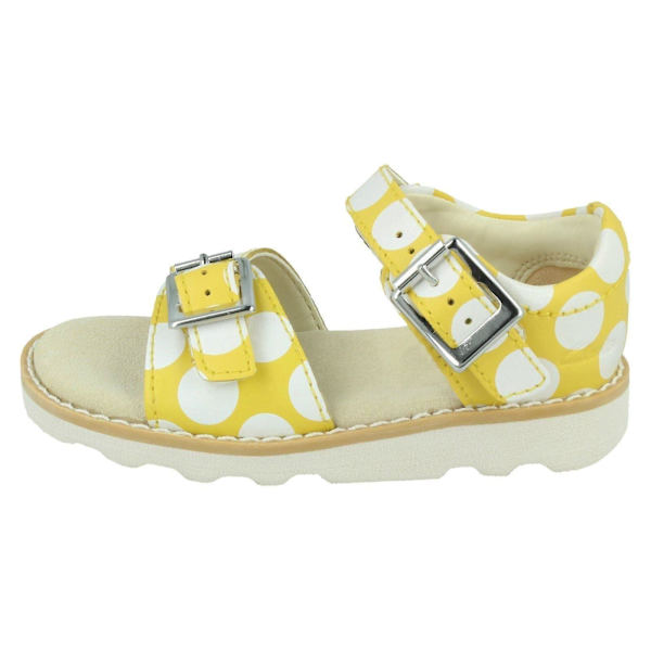 Flickor Clarks Casual Sommarsandaler Crown Bloom T G UK 5.5 Infant