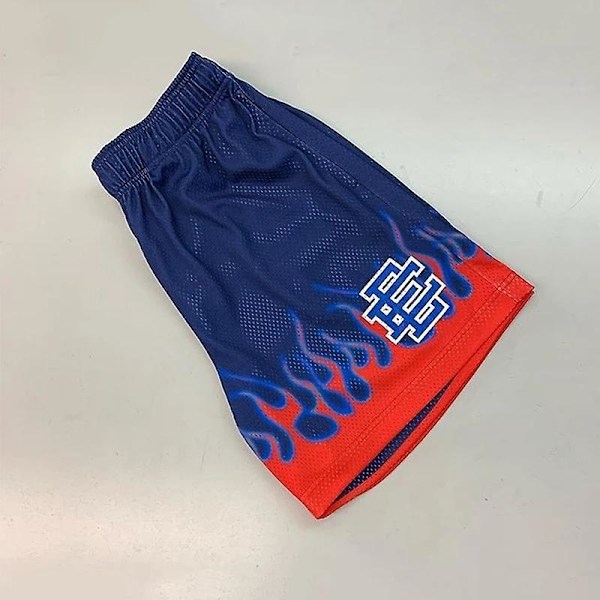 Sommar herr gym shorts Eric Emanuel EE Basic Short New EE Flame herr dam nät basket shorts Casu 15 none