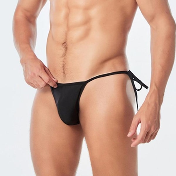 Herr Badbyxor Shorts | Herr Bikini Badbyxor L102 Vit M