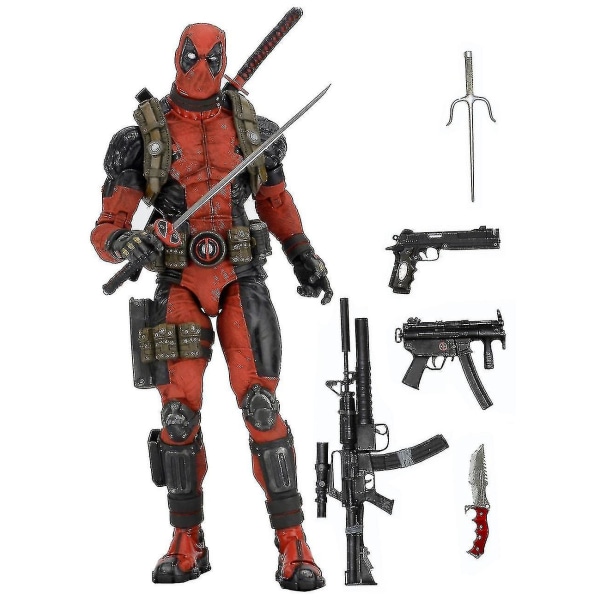 X-men Wolverine Deadpool Figur Sex Inches Poseable Toy null none