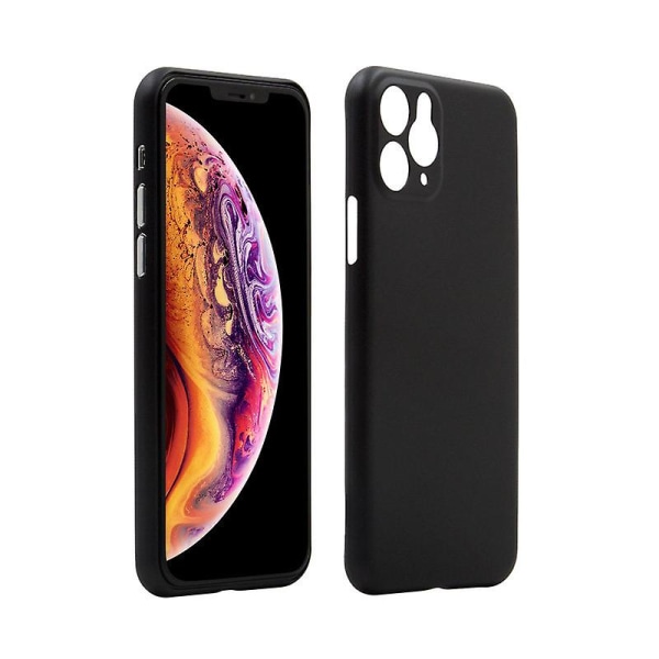 iPhone 11 Pro Super Thin Matte Black Case null none