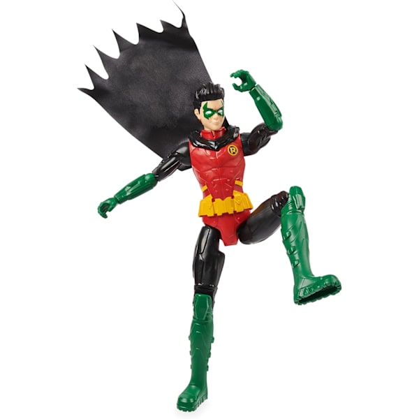 DC Comics Batman 12-tums Nightwing Actionfigur, Leksaker för pojkar från 3 år Robin