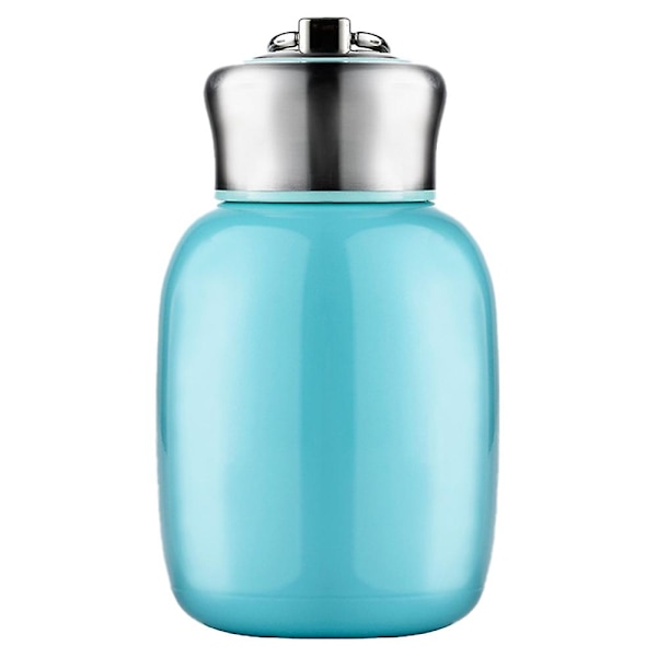 Mini 280 ml vattenflaska i rostfritt stål, isolerad vattenflaska läckagesäker sportglaskopp style3