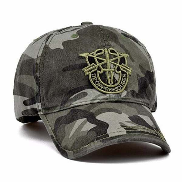 Camouflage baseballkeps mode keps solskydd militär fläkthatt camouflage