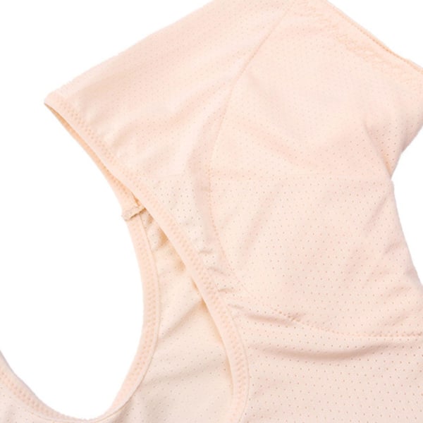 Underarmsvettväst Underarmsskydd Skjorta Andningsbar underarm Tvättbar Armhåla Svettskydd Underarmsvettskydd Svettskydd för kvinnor Flickor Pojke Apricot XL