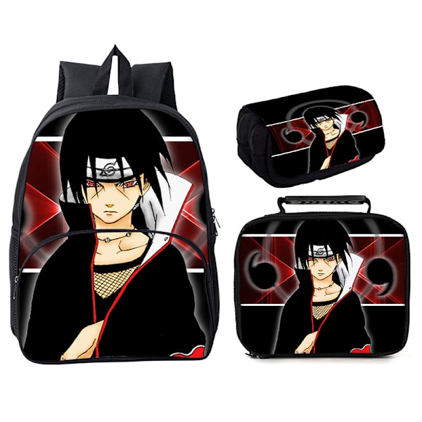 NARUTO naruto tredelad set 16 tums rund ficka stil 1