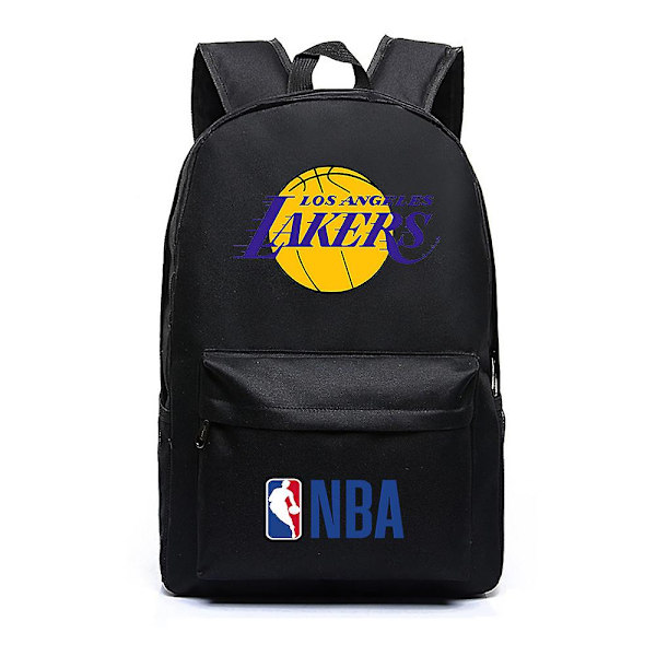 NBA Lakers Basketball Ryggsäck Reseutflykt Bärbar ryggsäck