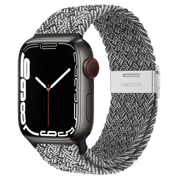 Lämplig för Apple Watch Band 7-6se 38/40/41mm-27#Vit på grått