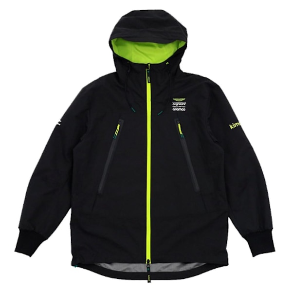 2023 Aston Martin Lifestyle Alonso Windbreaker (svart) Black Medium Adults