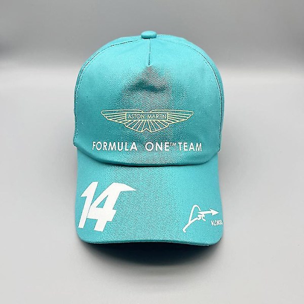 Cap Aston Martin F1 Race Team Alonso Cap för kvinnor Herr Cap för Aston Martin F1 Race Team Alonso Flerfärgsalternativ Green